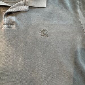 Men's Express Green Short Sleeved Polo Shirt- Size M